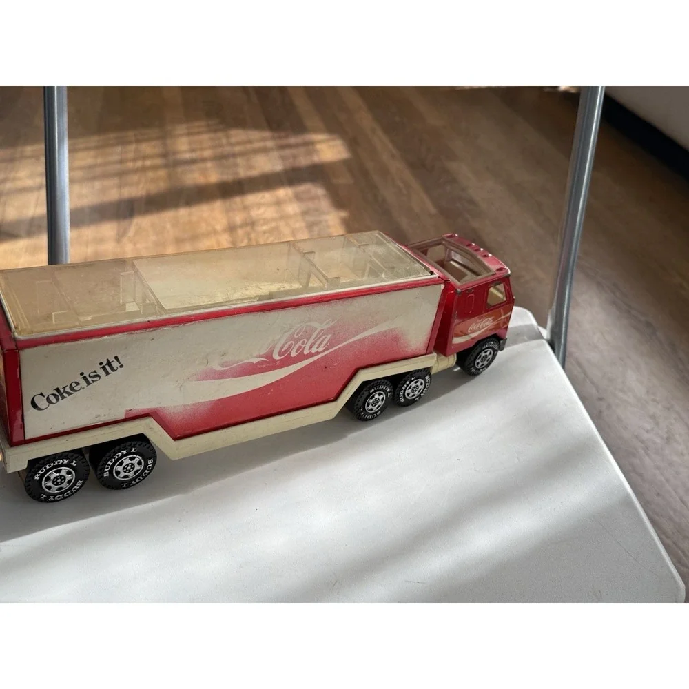 Vintage Buddy L Coca Cola Delivery Truck
